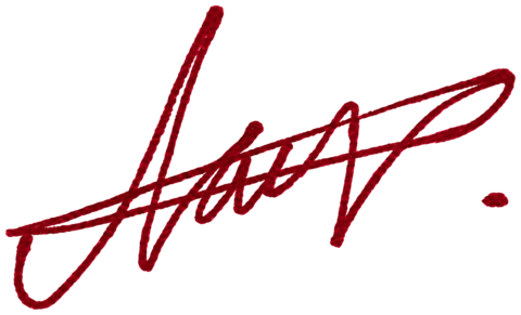 Aarna Patel's signature